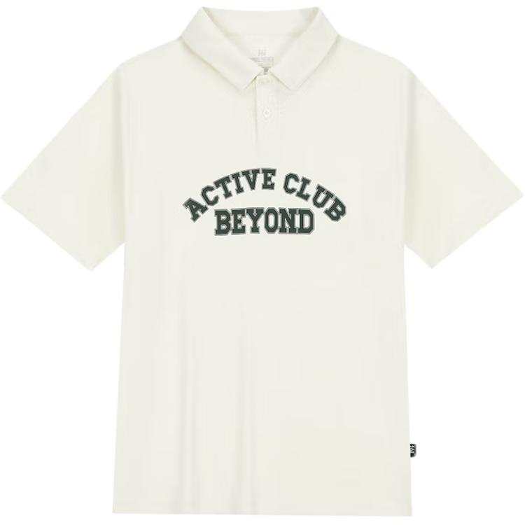 361° Polo Shirt Unisex Cream White