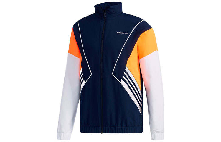 Adidas Neo Jackets Men's College Navy Hooded Moderate Other