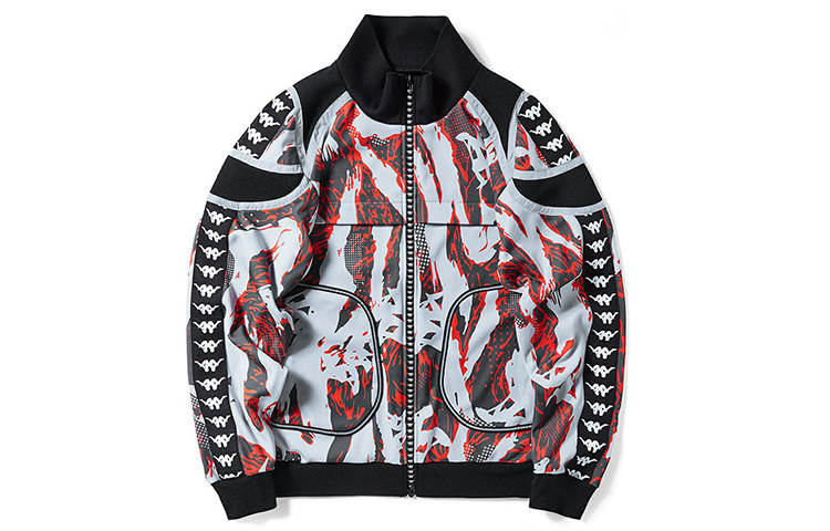 Kappa Kappa Jackets Unisex Stand Collar Moderate Other