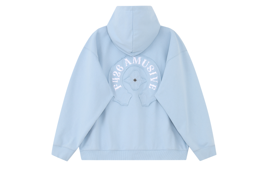 F426 Sweatshirts Unisex Hooded Moderate Cardigan