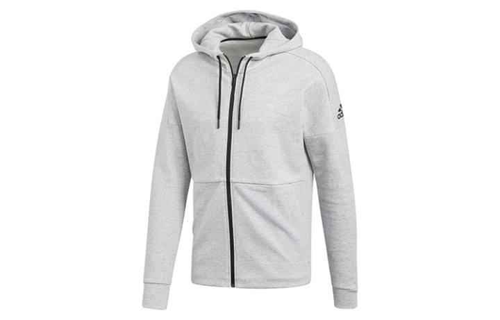 Adidas Adidas Jackets Men's Gray Hooded Moderate Other