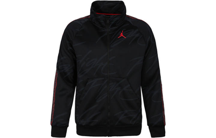 Jordan Jordan Jackets Men's Black Stand Collar Moderate Other