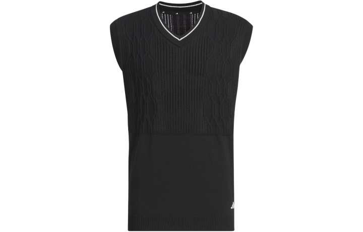 Adidas Adidas Tank Tops Men's Black V Neck Moderate Straight Fit