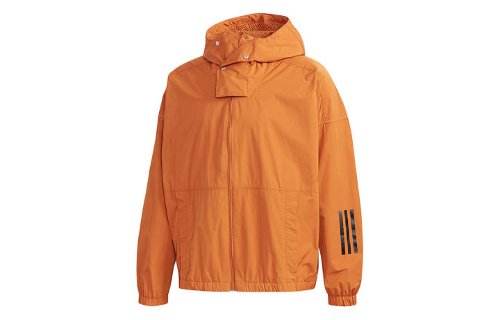 Adidas Adidas Jackets Men's Orange Hooded Moderate Other