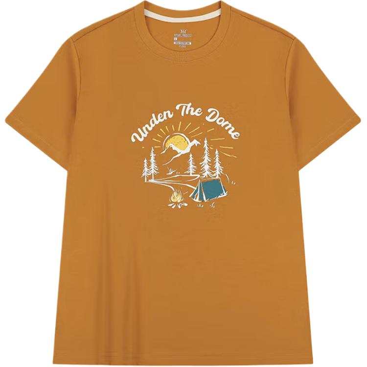 361° 361° T Shirt Unisex Deep Orange Yellow