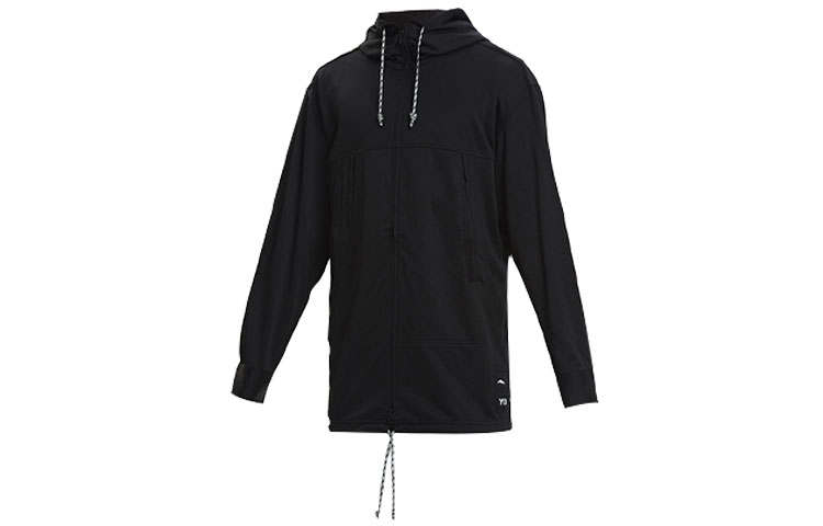Y-3 Y 3 Jackets Men's Black Hooded Moderate Other