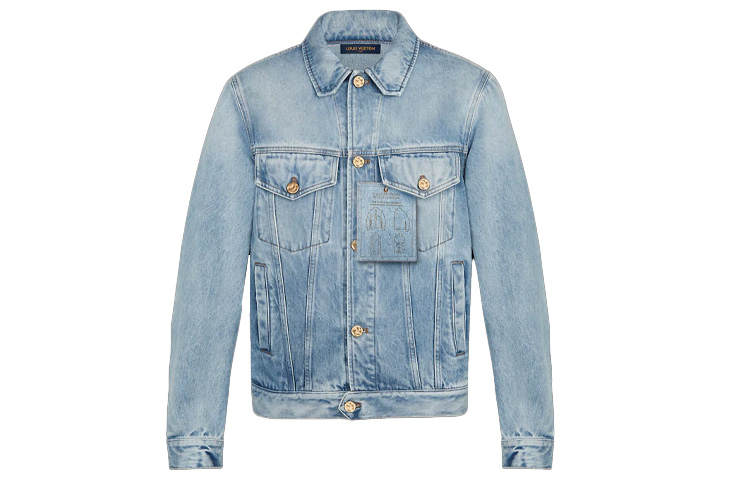LOUIS VUITTON LOUIS VUITTON Jacket Men's Blue