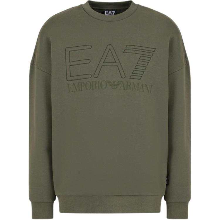 EMPORIO ARMANI EA7 FW24 Sweatshirt Unisex Green