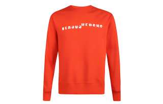 VERSUS Sweatshirts Men's Red Crew Neck Moderate Regular
