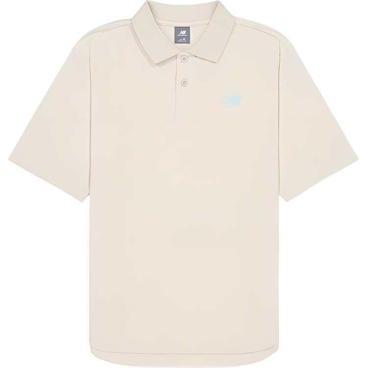 New Balance New Balance Polo Shirt Men's Ecru