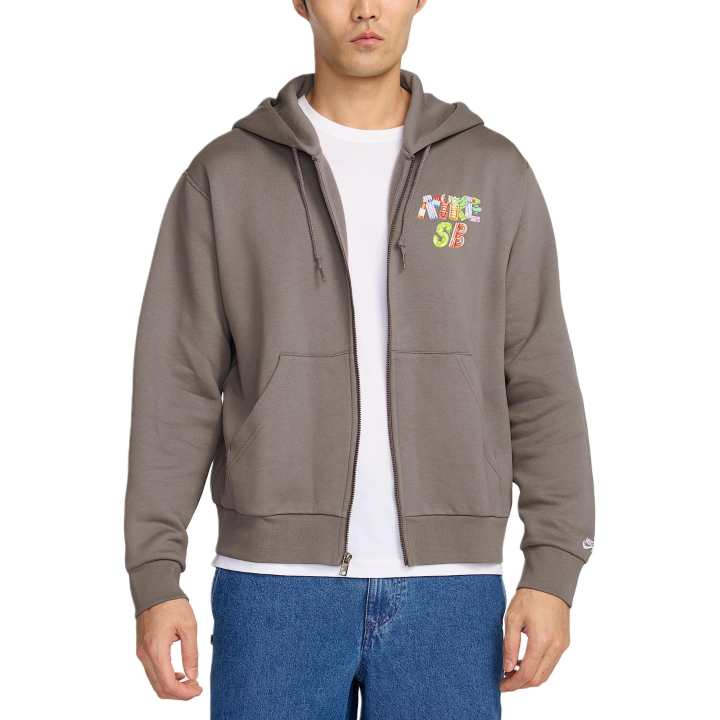 Nike Nike Sb Fleece Front Zip Skate Hoodie