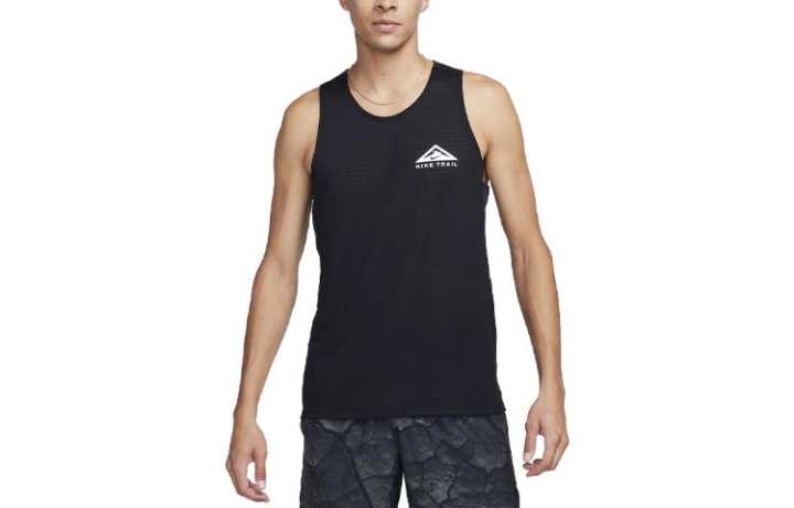 Nike Nike Tank Tops Men's Black Crew Neck Moderate Other