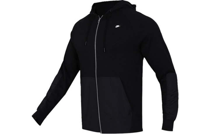 Nike Nike Jackets Men's Black Hooded Moderate Other