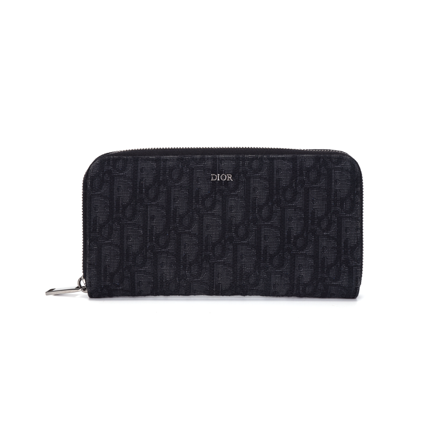 DIOR DIOR Printed Fabric Wallet Regular Men's Black