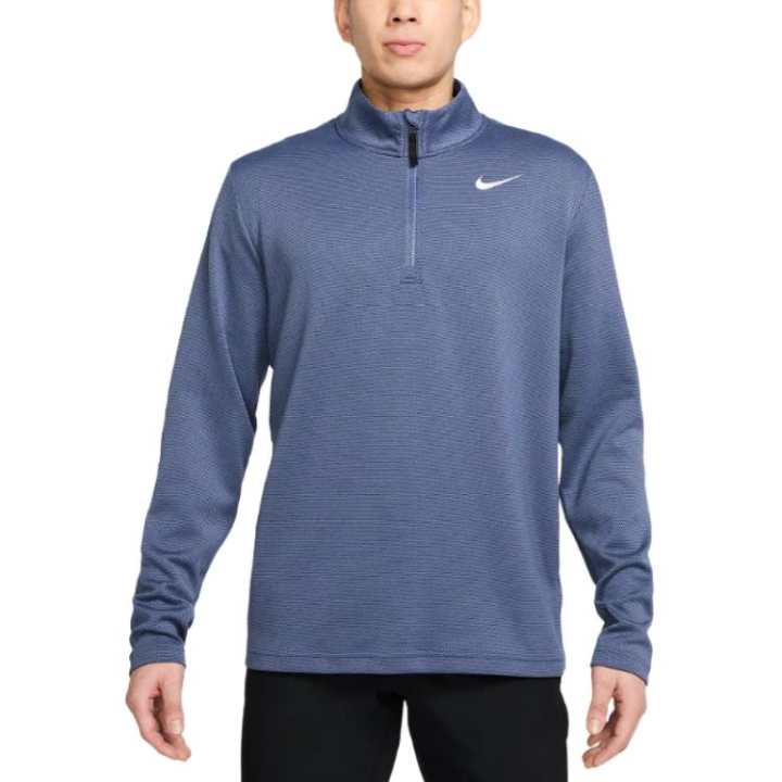 Nike Nike Sweatshirts Men's Blue Stand Collar Moderate
