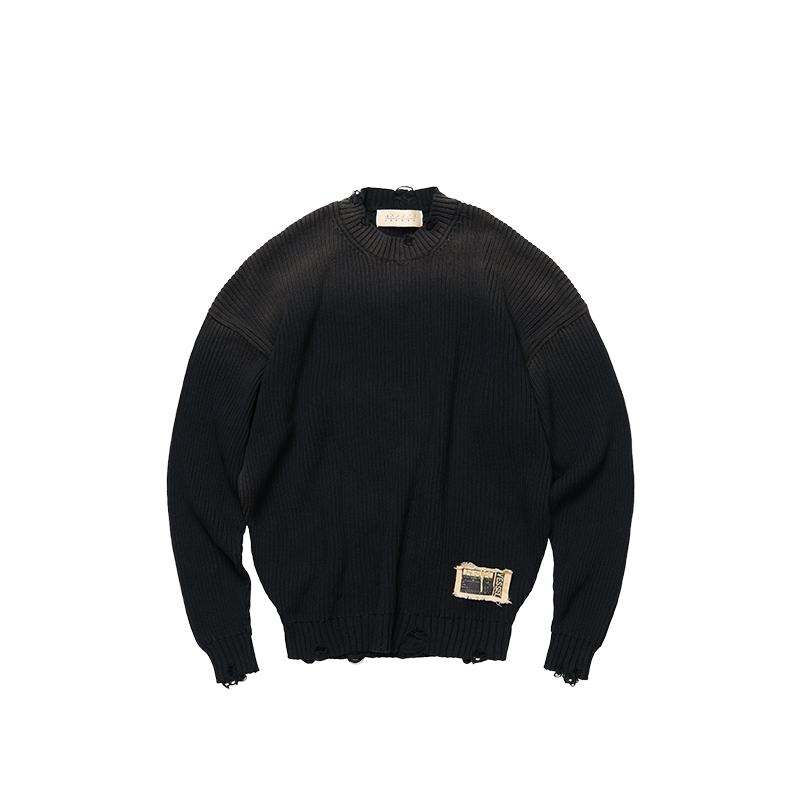 XVESSEL Sweaters Unisex Black Crew Neck Moderate Other