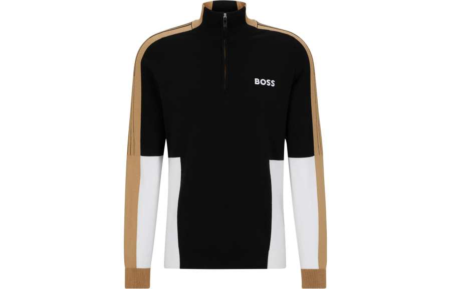 Hugo Boss Zolkar colour-block sweatshirt
