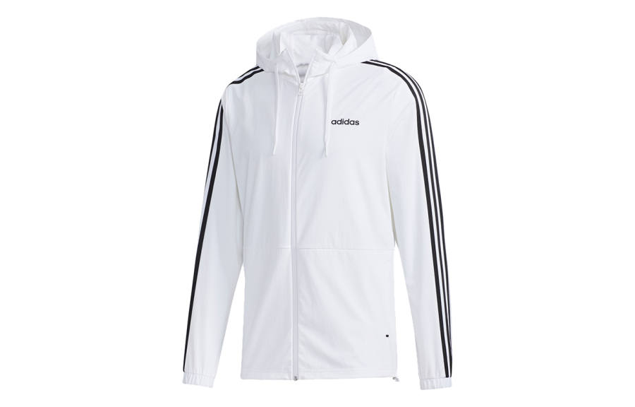 Adidas Neo Jackets Men's White Hooded Moderate Other