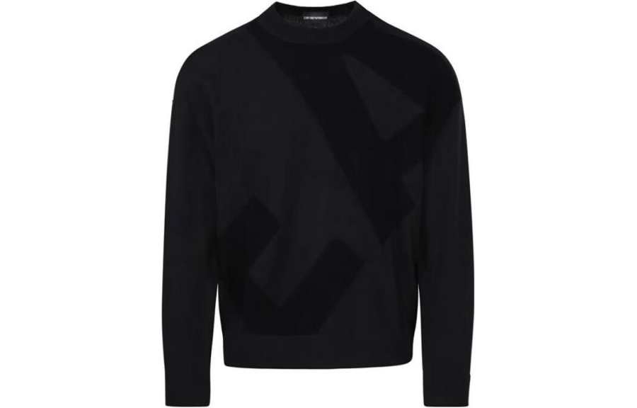 EMPORIO ARMANI 【Zoomed ImageryPrevious Season】virgin wool sweater