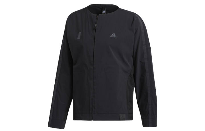 Adidas Adidas Jackets Men's Black Baseball Collar Moderate Other
