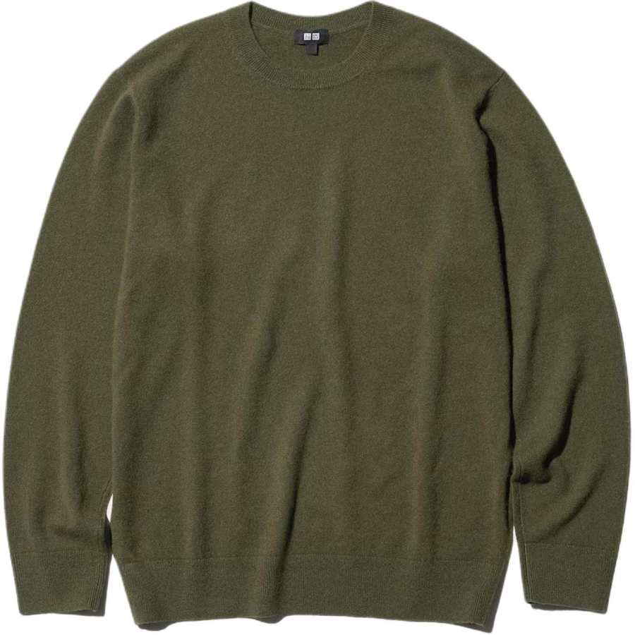 UNIQLO Cashmere Sweater Unisex Olive