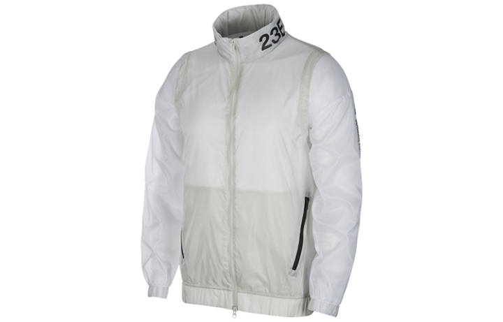 Jordan Jordan Jackets Unisex White Stand Collar Thin Other