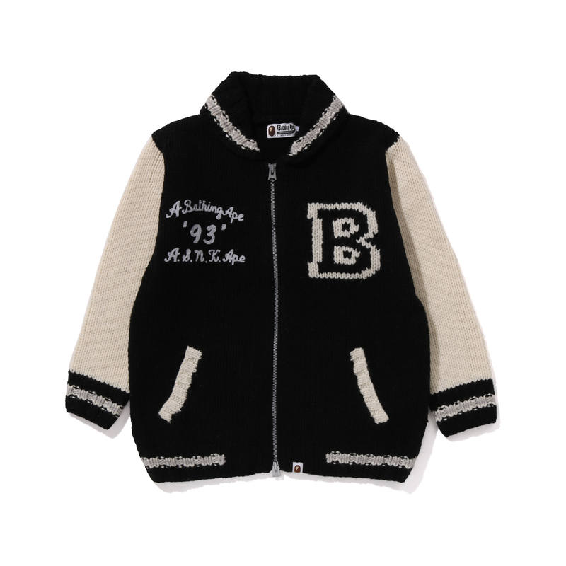 A BATHING APE Bape A BATHING APE Cowichan Cardigan