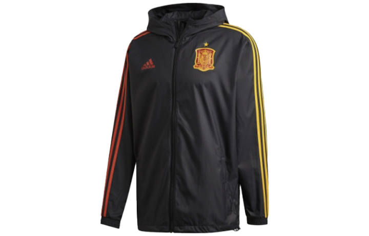 Adidas Adidas Jackets Men's Black Hooded Moderate Other