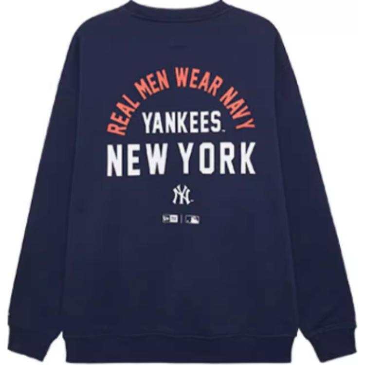New Era x MLB New York Yankees FW24 Sweatshirt Unisex Navy Blue