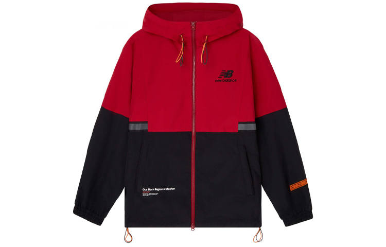 New Balance New Balance Jacket Unisex Black Red