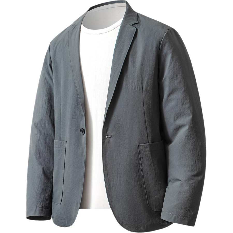 Hodo Business Suits Men's Suit Collar Moderate Business Suit