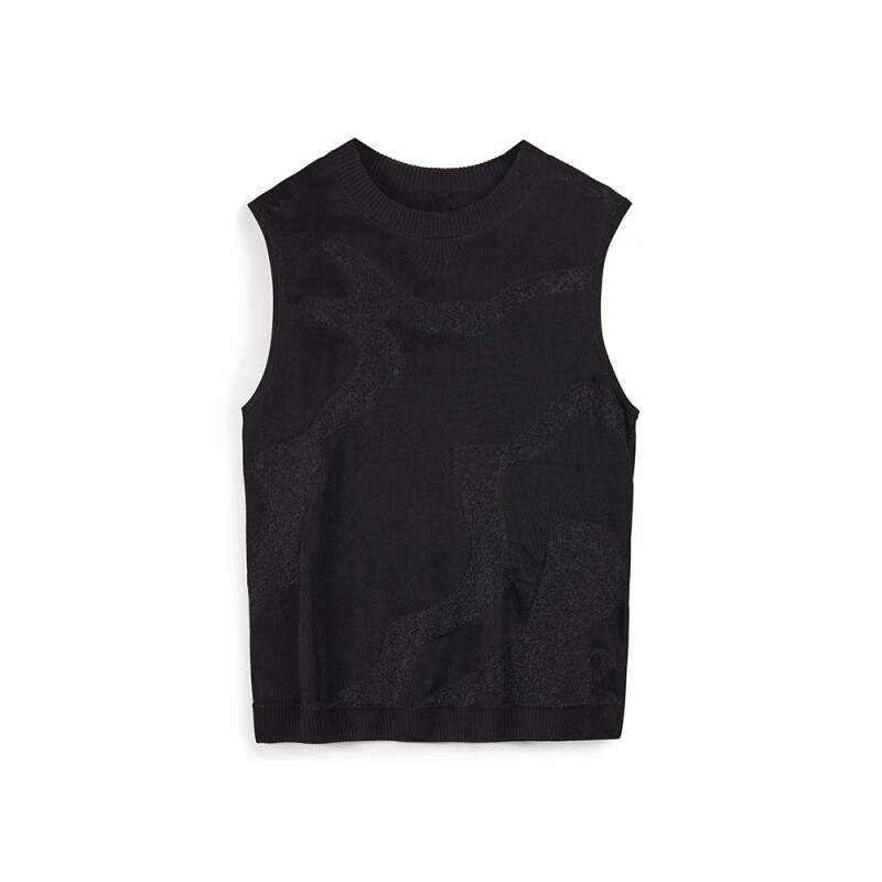 Y-3 Y 3 Intarsia knit Sleeveless Jumper