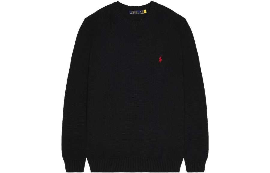 Polo Ralph Lauren Logo Embroidered Crewneck Jumper