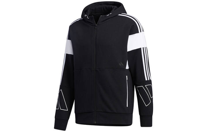 Adidas Adidas Jackets Men's Black Hooded Moderate Other