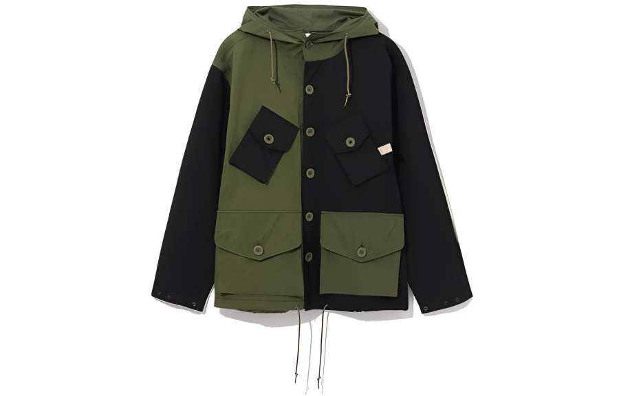 MADNESS MADNESS Jacket Men's Black Green