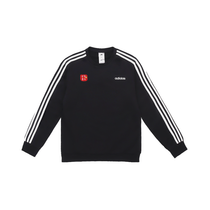 Adidas Adidas Sweatshirts Men's Black Crew Neck Moderate