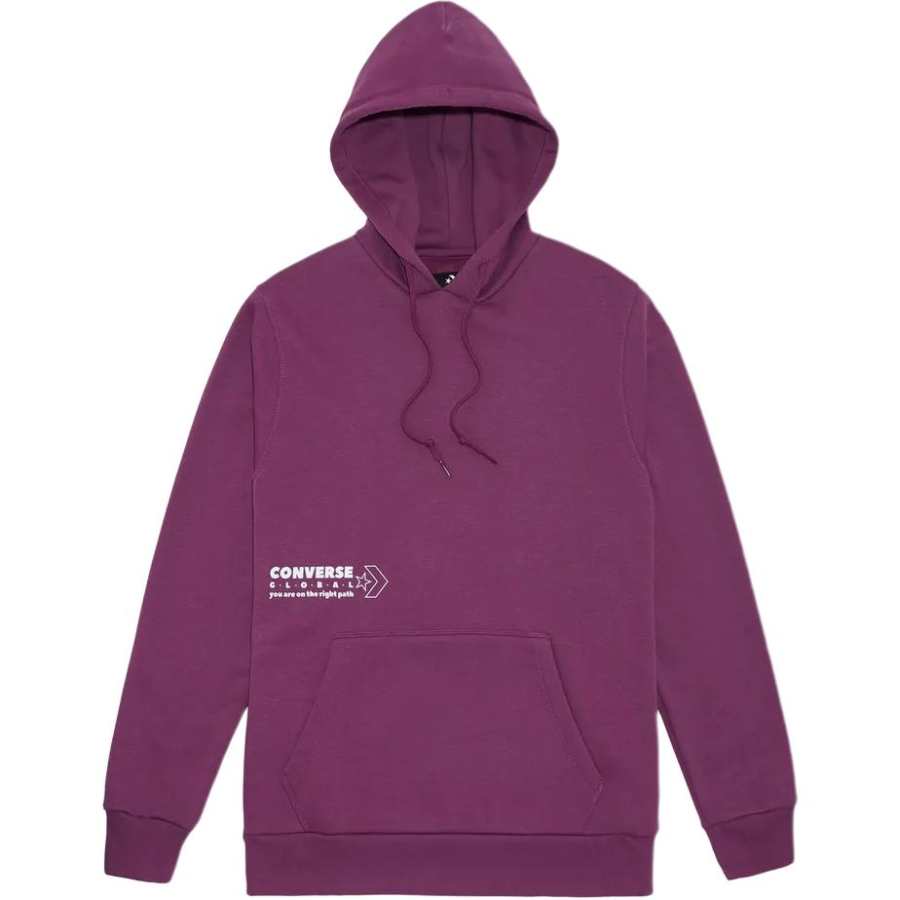 Converse Free World Sweatshirt Unisex Purple