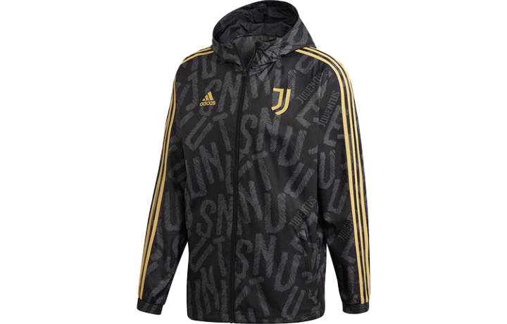 Adidas Adidas Jackets Men's Black Hooded Moderate Other