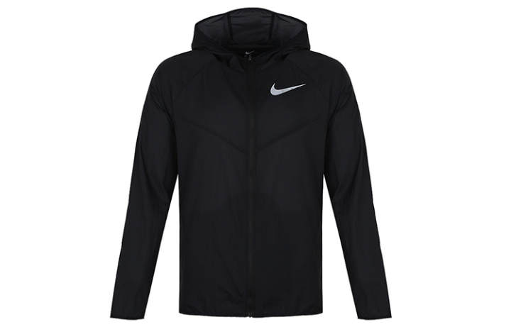 Nike Nike Jackets Men's Black Hooded Moderate Other