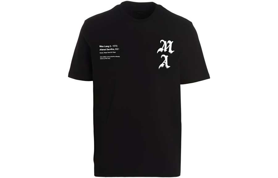 AMIRI X Wes Lang Checker Skull T Shirt