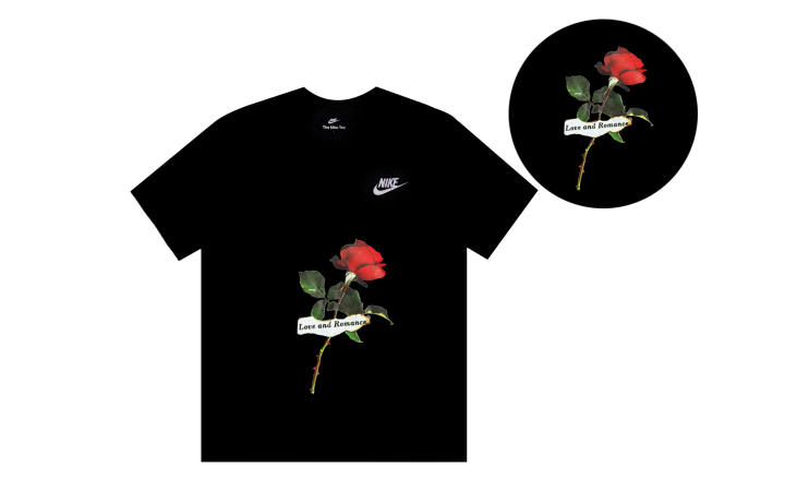 Nike Nike T Shirts Unisex Black Crew Neck Moderate Straight Fit