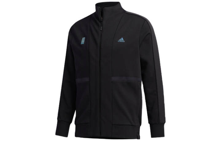 Adidas Adidas Jackets Men's Black Hooded Moderate Other