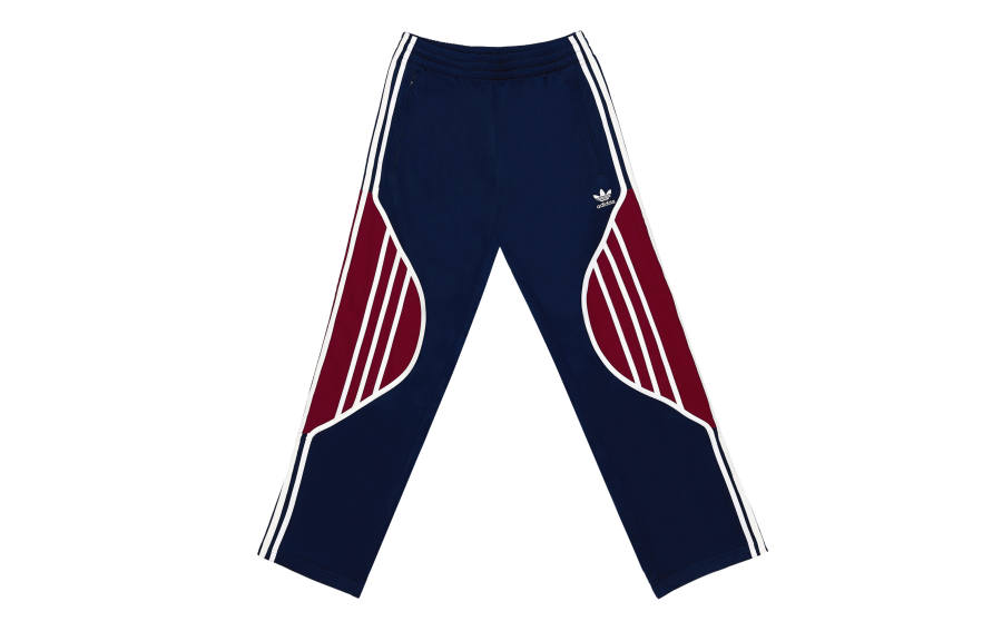 Adidas Originals ADICOLOR 3 STRIPES Knitted Sweatpants Unisex Blue Red