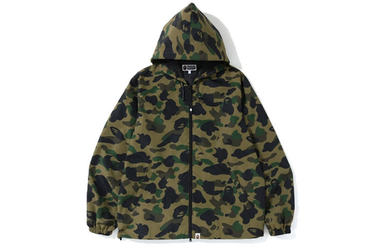 A BATHING APE A BATHING APE Jackets & Coats Unisex Green Camouflage