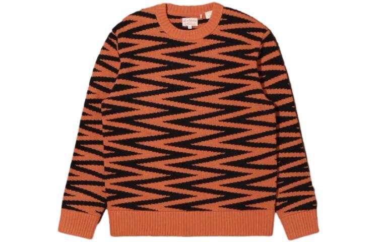Levis Levis Sweaters Men's Orange Crew Neck Moderate Other