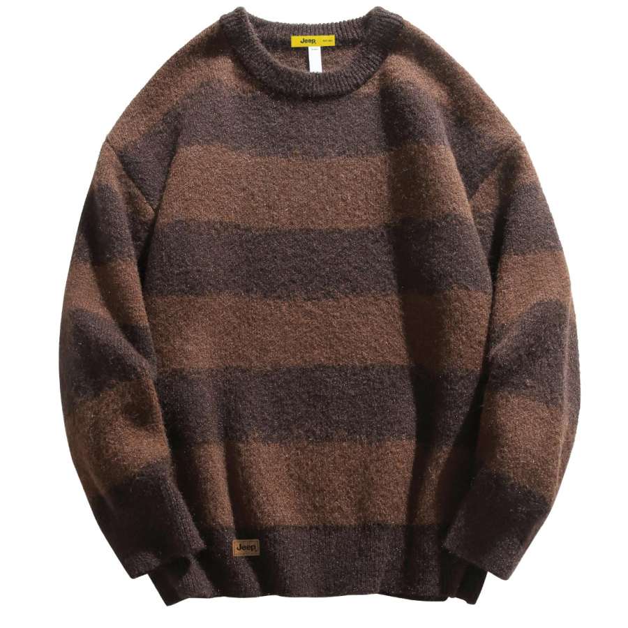 Jeep Jeep Sweaters Unisex Crew Neck Thickened