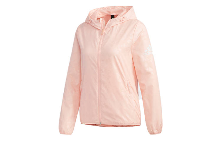 Adidas Adidas Jackets Women's Pink Hooded Moderate Other