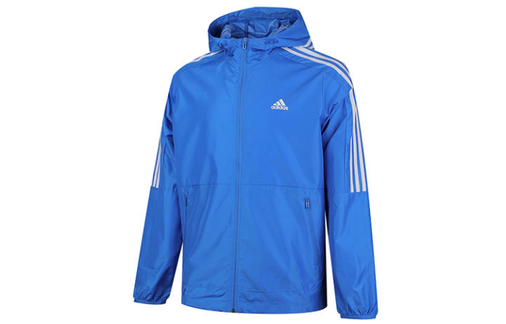 Adidas Adidas Jackets Men's Blue Hooded Moderate Other