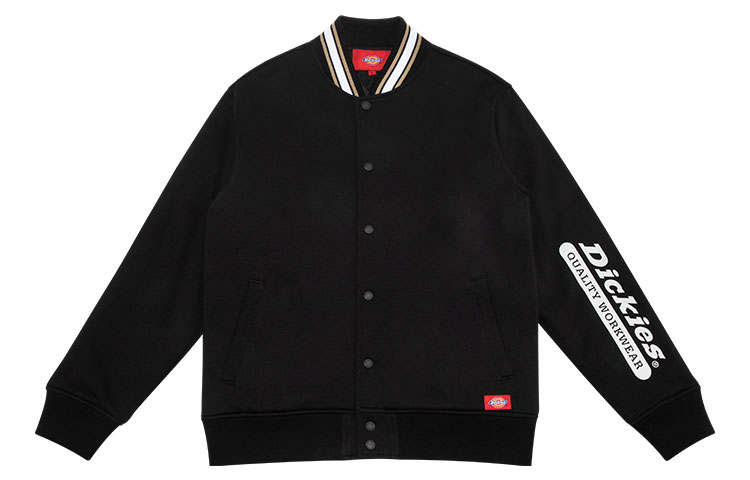 Dickies Dickies Jackets Men's Black Baseball Collar Moderate Other