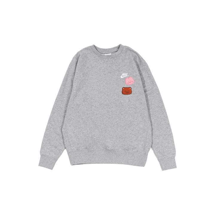 Nike Nike Sweatshirts Men's Gray Crew Neck Moderate Other